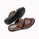 ORTHO MEN'S CASUAL CHAPPAL BLACK