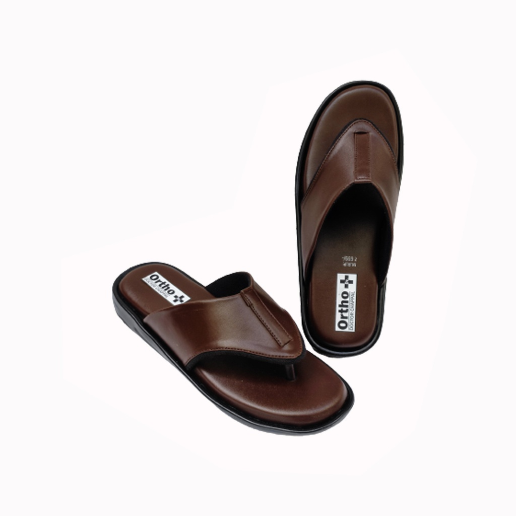 ORTHO MEN'S CASUALCHAPPAL BROWN