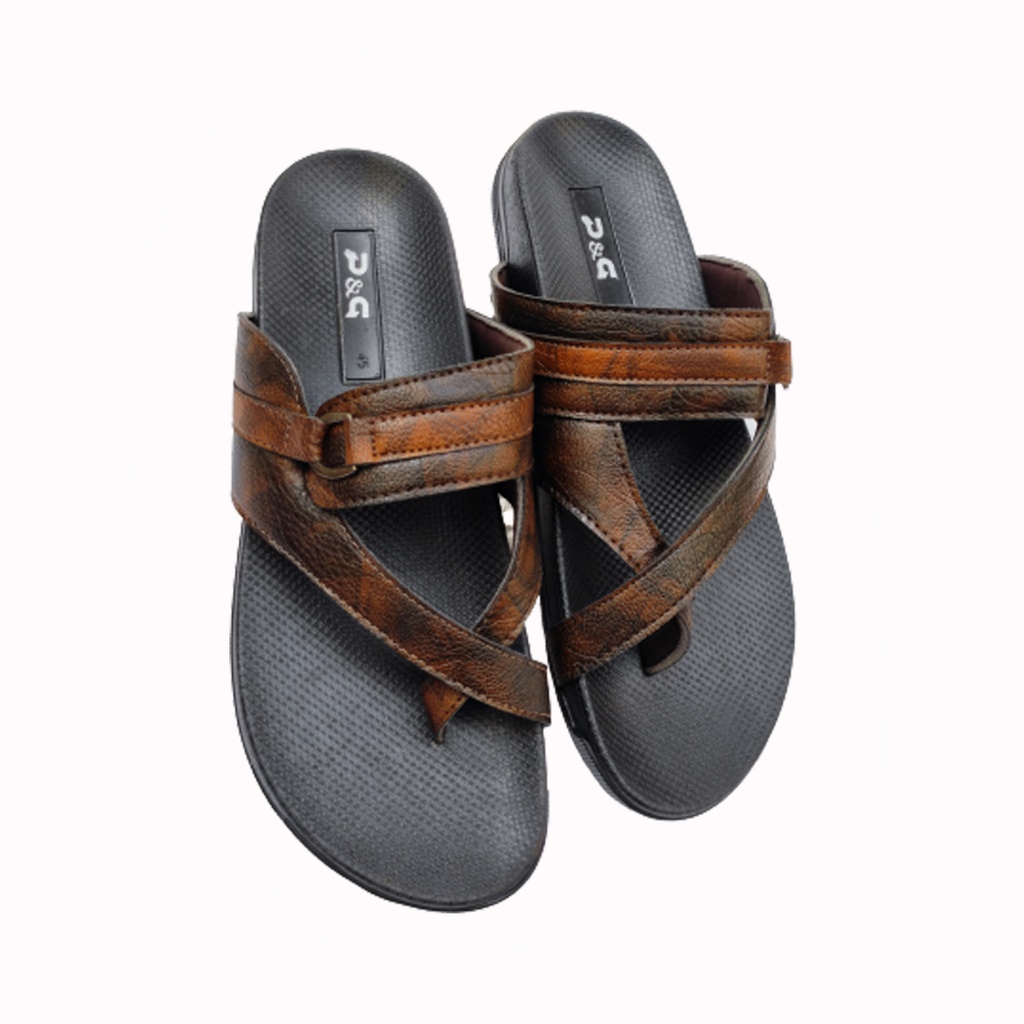 WALKERS MEN'S CASUAL CHAPPAL BROWN