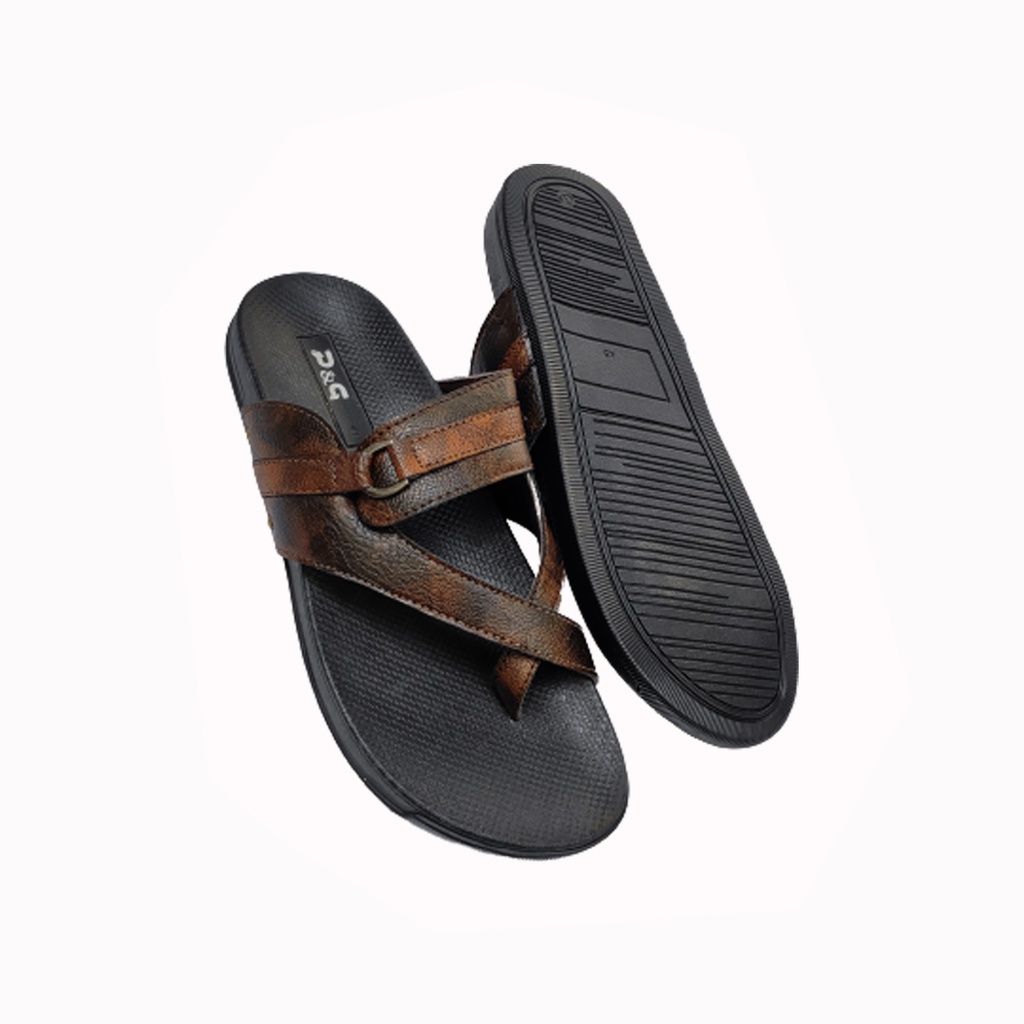 WALKERS MEN'S CASUAL CHAPPAL BROWN