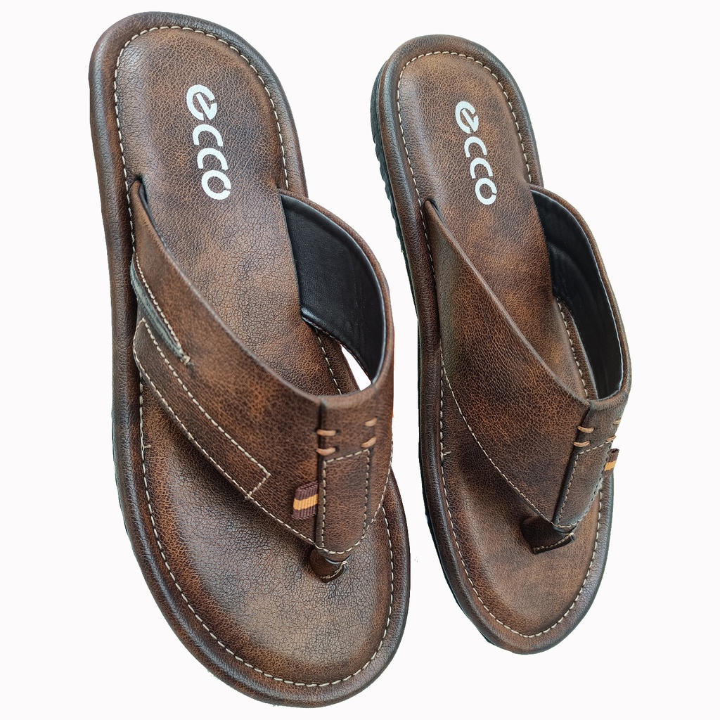 ECCO COMFORT MEN'S CASUAL CHAPPAL TAN