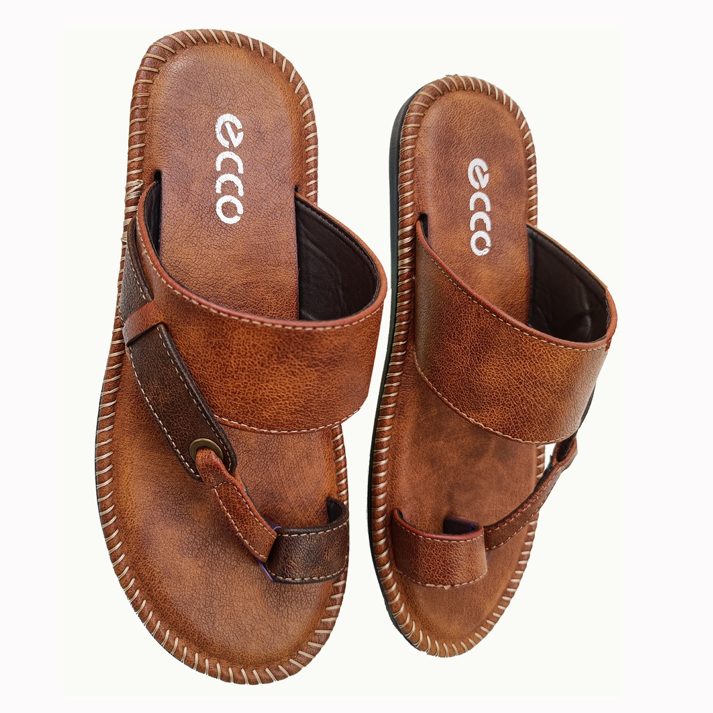 ECCO COMFORT MEN'S CASUAL CHAPPAL TAN