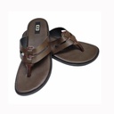 IDDI MEN'S CASUAL CHAPPAL BROWN