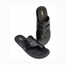 IDDI MEN'S CASUAL CHAPPAL BLACK