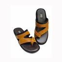 IDDI MEN'S CASUAL CHAPPAL BROWN/TAN