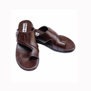 ORTHO MEN'S CASUAL CHAPPAL BROWN