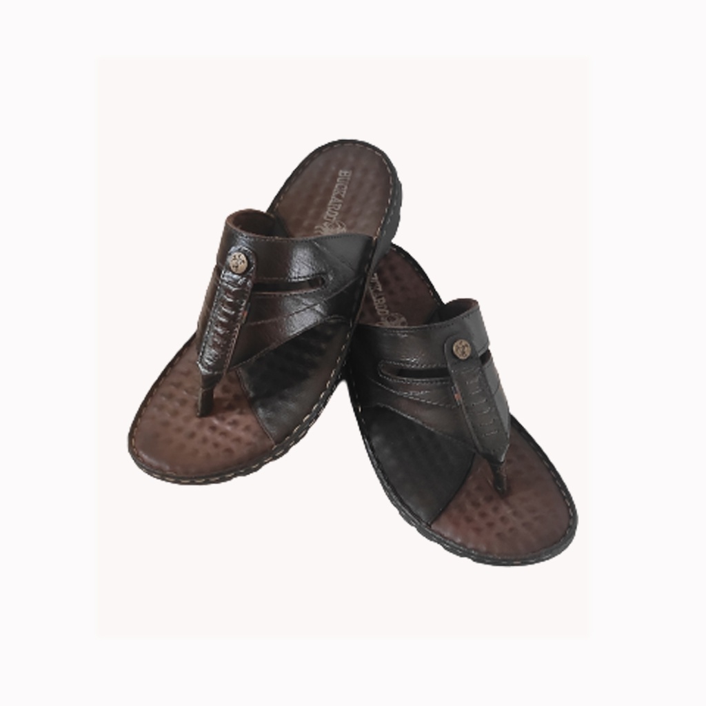 BUCKAROO PEBBLE MEN'S CASUAL CHAPPAL BROWN