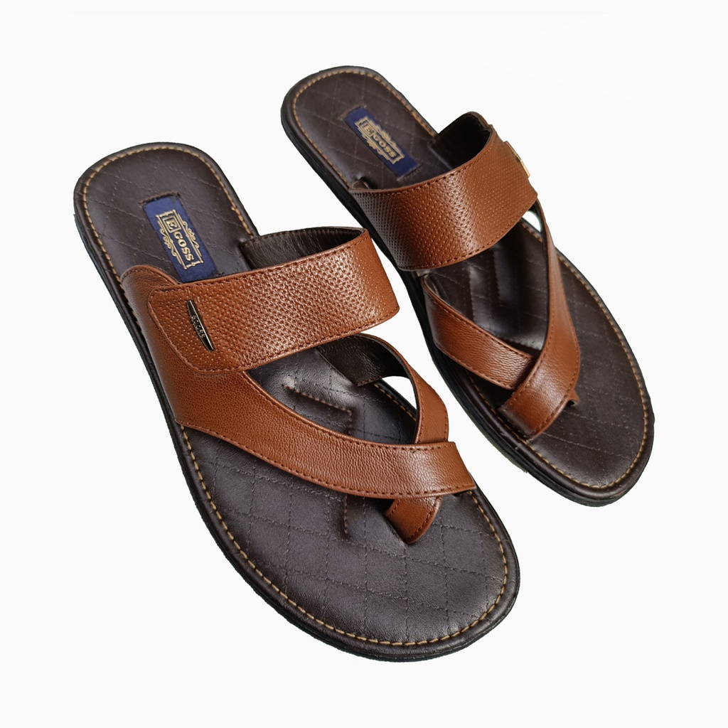 EGOSS 3003 MEN'S CASUAL CHAPPAL BROWN