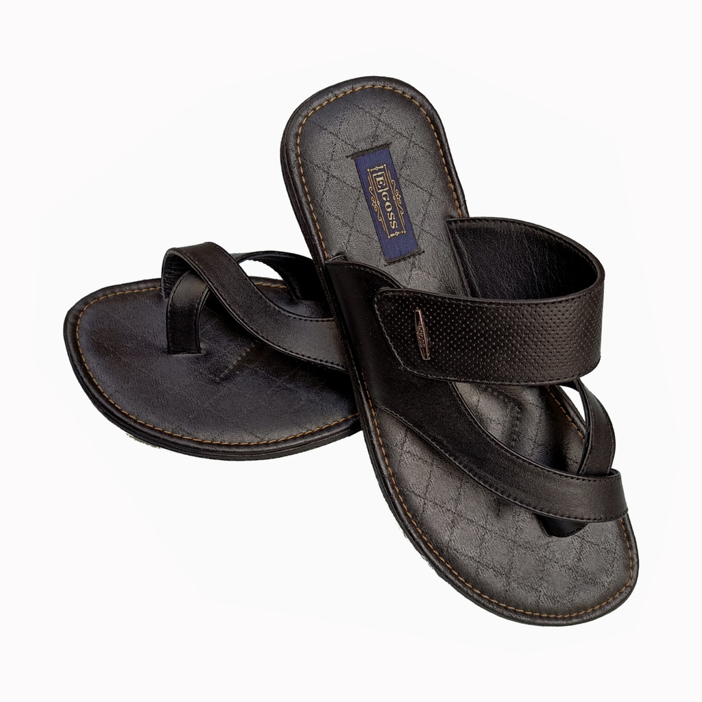 EGOSS 3003 MEN'S CASUAL CHAPPAL BLACK