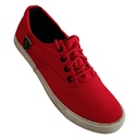 ROCK MEN'S CASUAL SNEAKERS  RED/WHITE