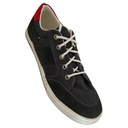 FOOTZIEE 339 W MEN'S CASUAL SNEAKERS BLACK/RED/WHITE