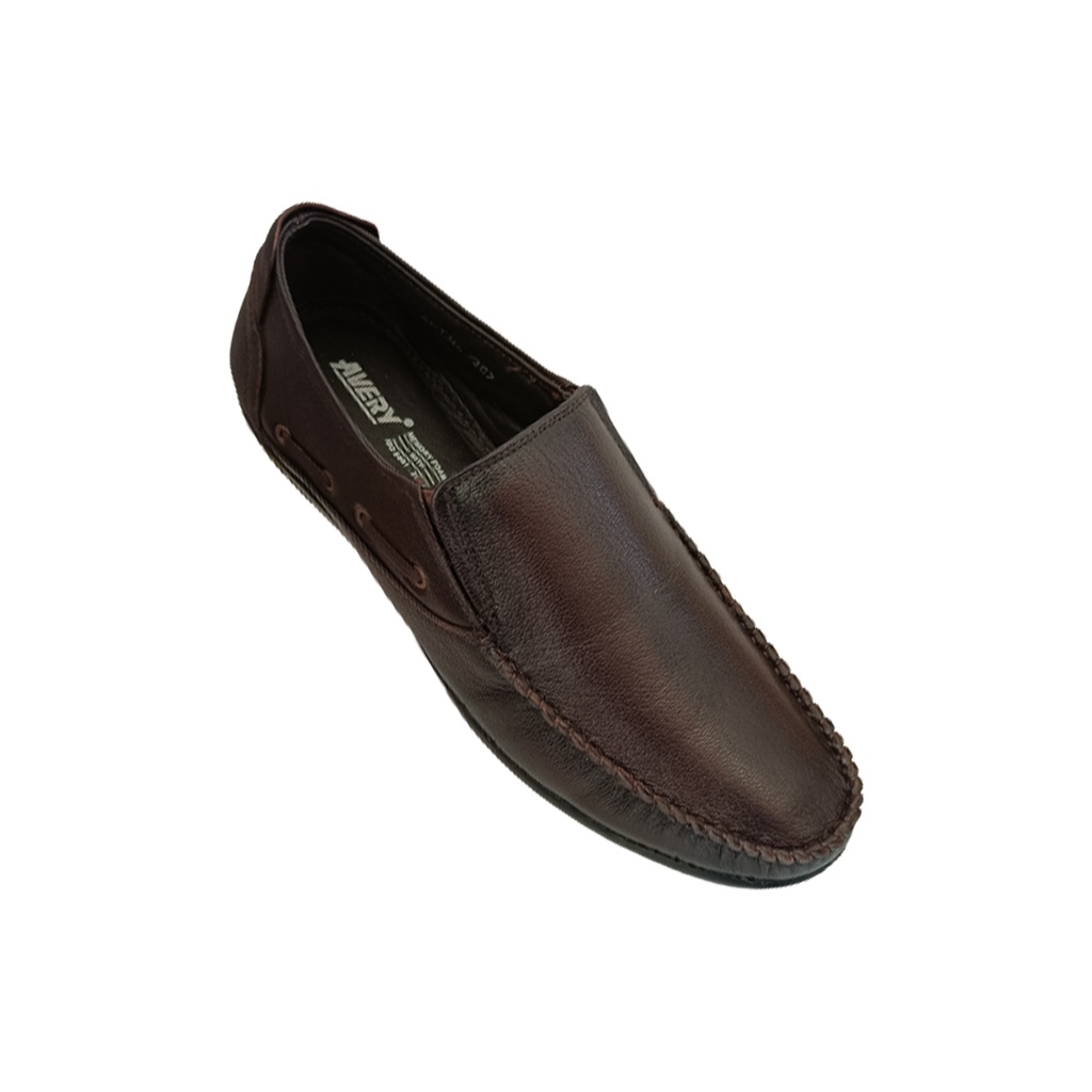 AVERY MEN'S CASUAL SLIP ON SHOE BROWN