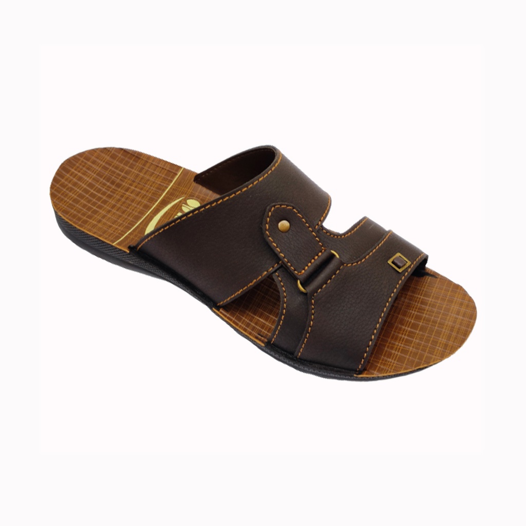 INBLU MEN'S WASHABLE CHAPPAL BROWN