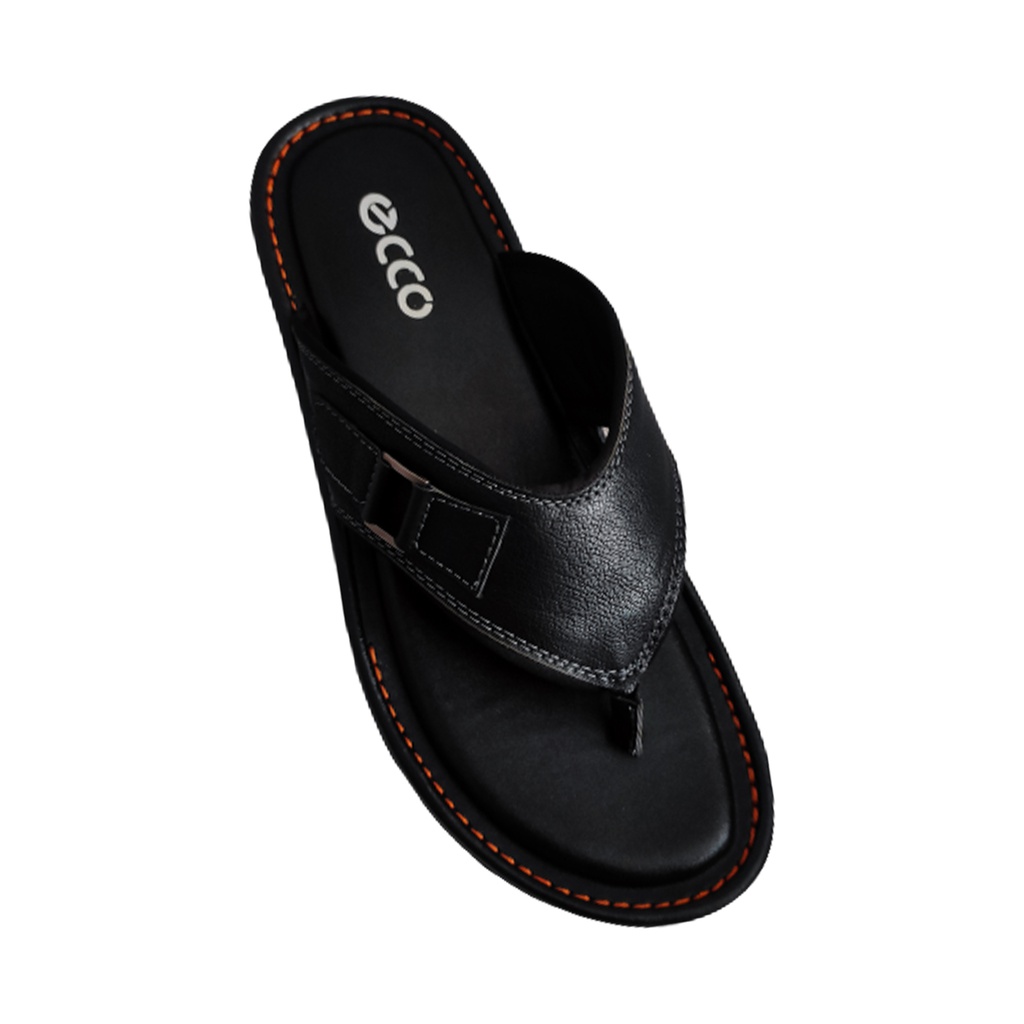 ECCO COMFORT MEN'S CASUAL CHAPPAL BLACK