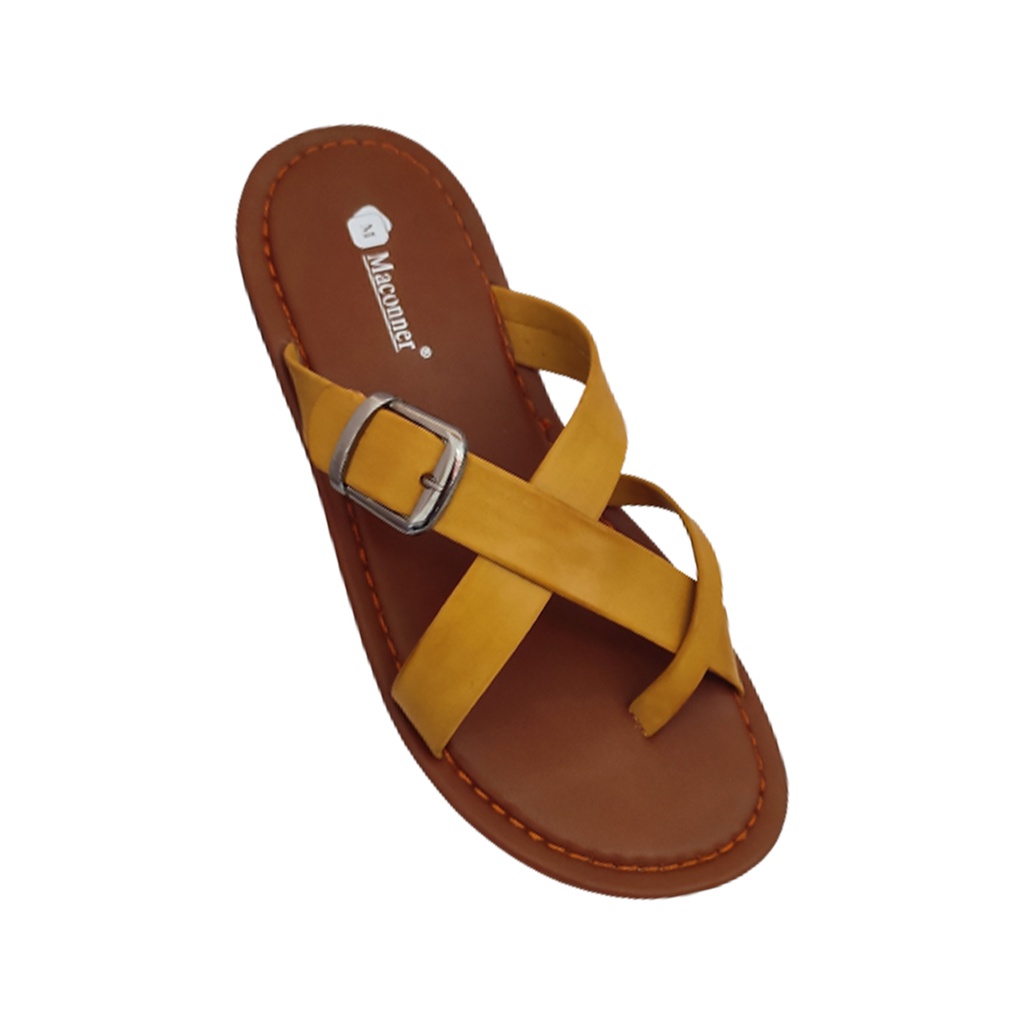 MACONNER MEN'S CASUAL CHAPPAL TAN