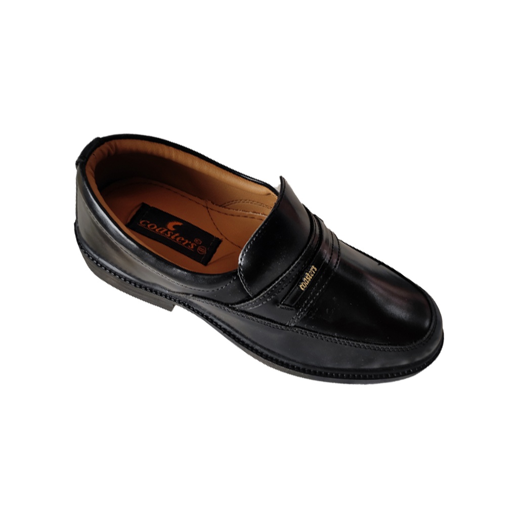 COSTER MEN'S HARD WORKING SHOE BLACK SLIP ON