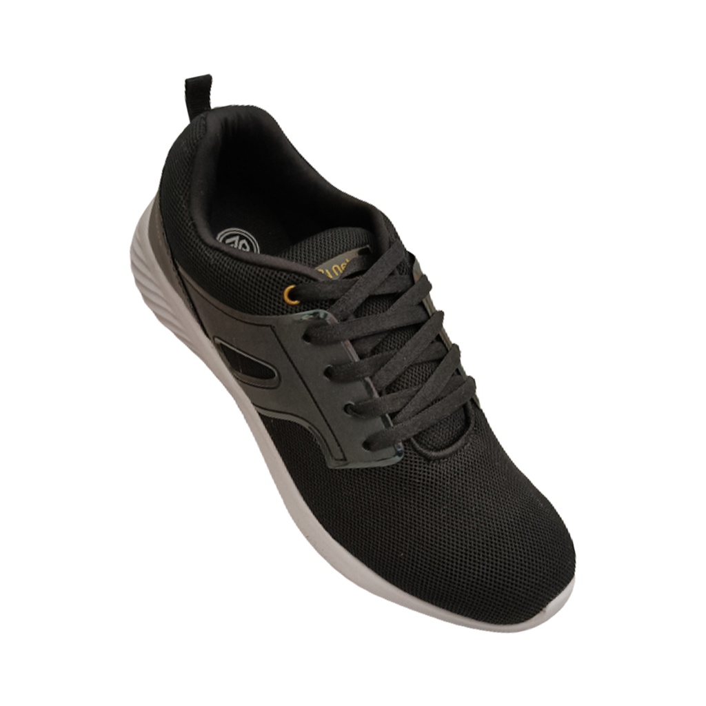 NEBROS MEN'S SPORTS SHOE BLACK