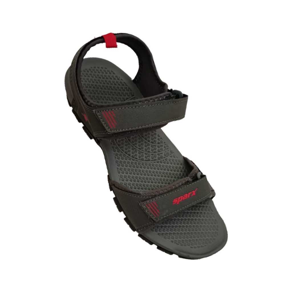 SPARX SS 561 MEN'S SPORT SANDAL DARK GRAY/RED