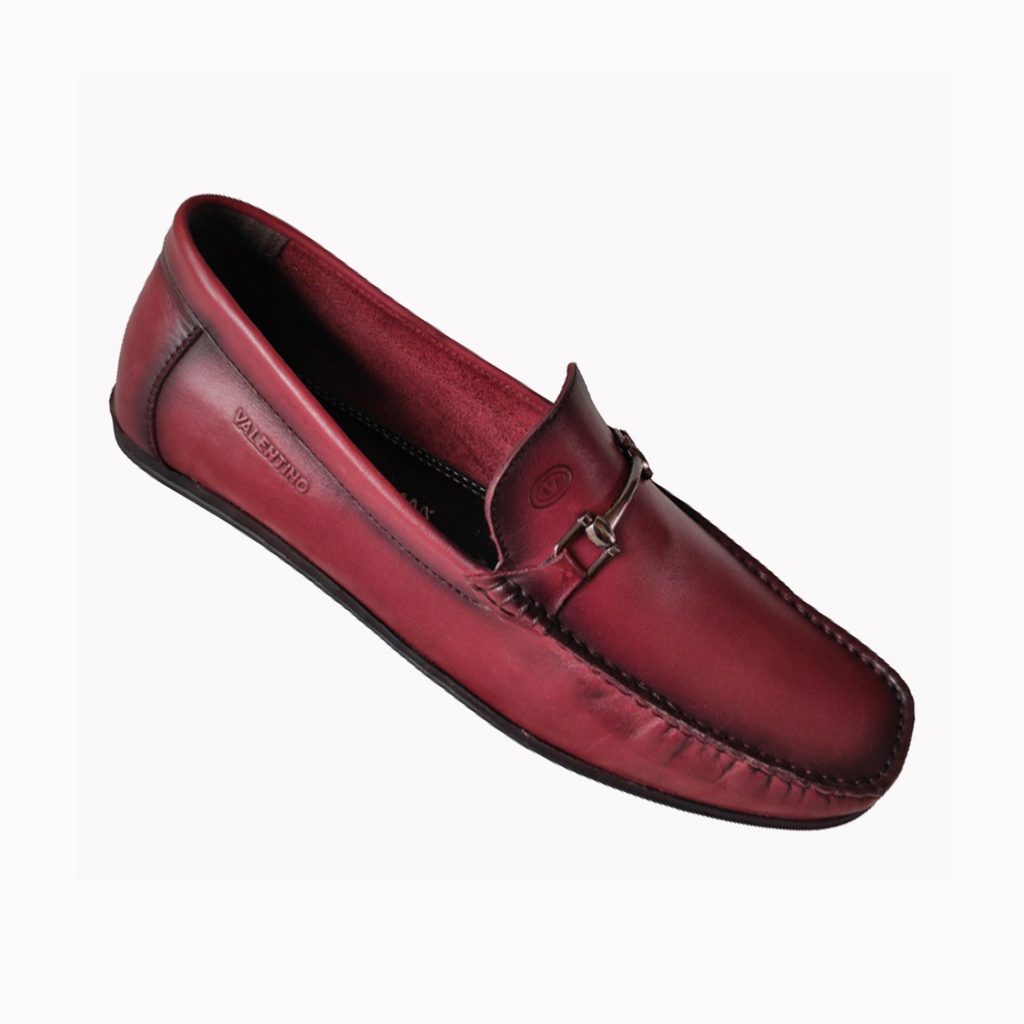 VALENTINO 13CW MEN'S CASUAL LOAFER WINE