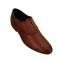 CORZY BEES 1508 MEN'S LEATHER FORMAL SHOE TAN