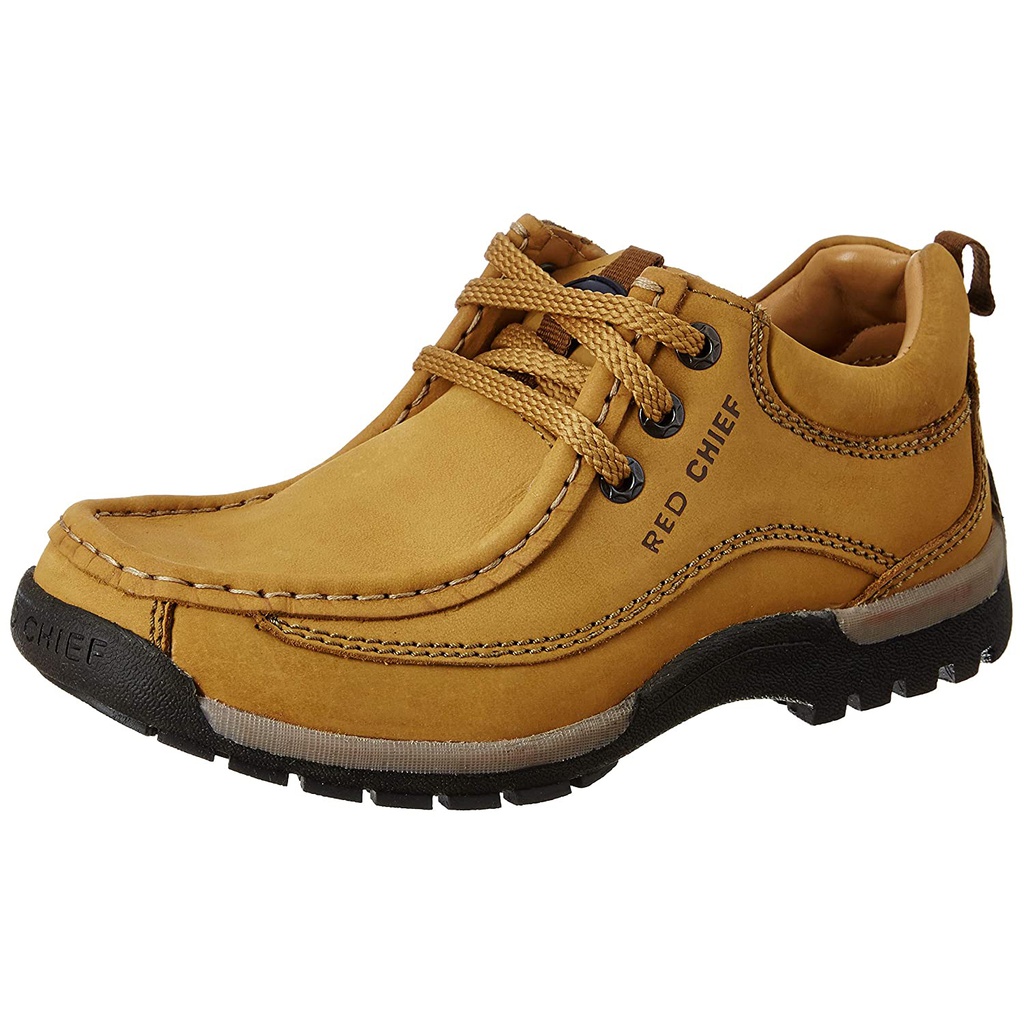 RED CHIEF 2104 RUST MEN'S CASUAL LEATHER SHOE