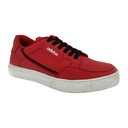 MEN'S CASUAL SNEAKERS RED/WHITE