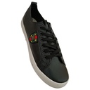 PINE BERRY VCS1025 MEN'S CASUAL SNEAKERS BLACK/WHITE