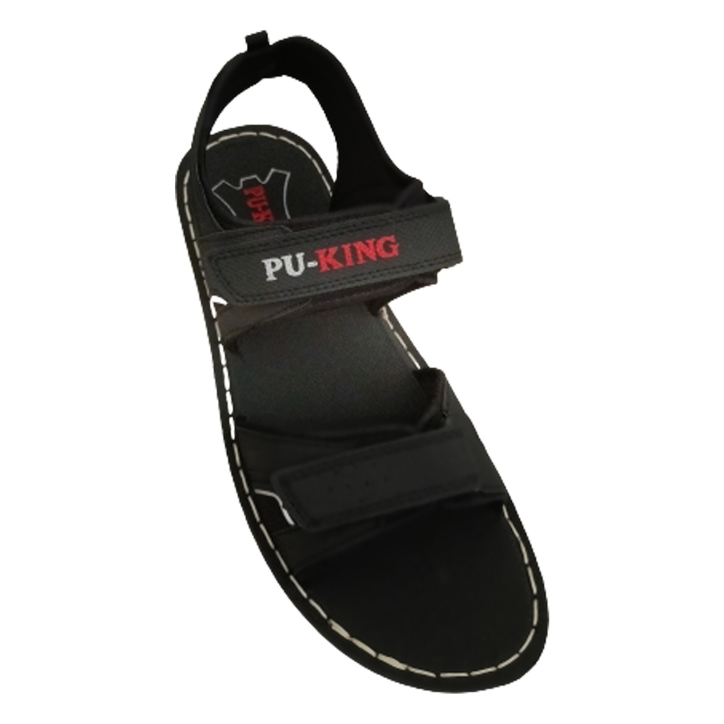 PU KING PSD 121 BLACK MEN'S SPORT SANDLE