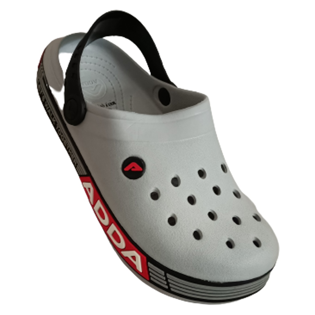 ADDA COMPASS-1 GREY/BLACK MEN'S CROCS