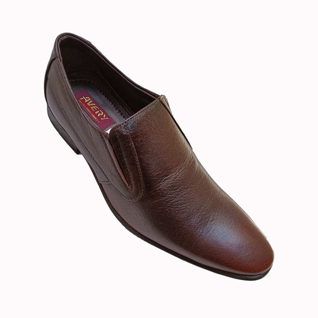 AVERY MEN'S FORMAL SHOE SLIP ON BROWEN