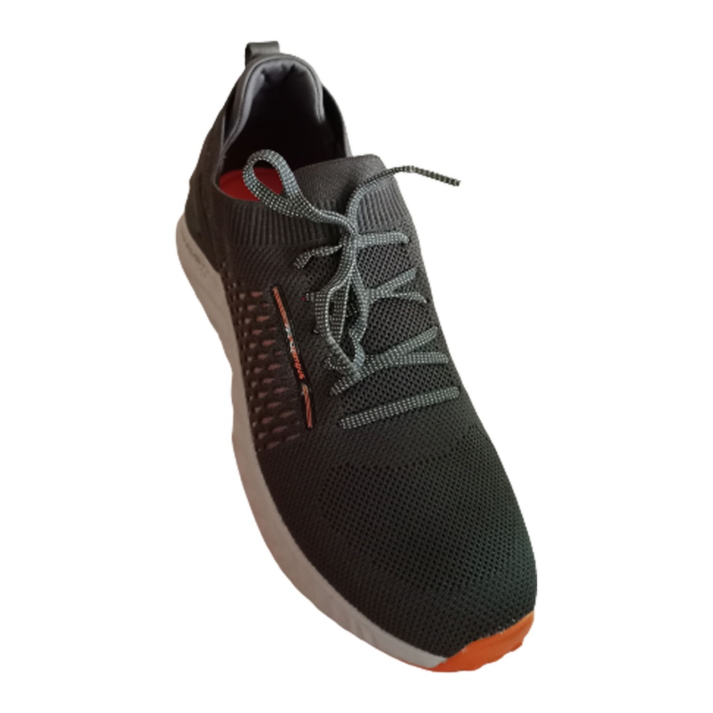 CAMPUS STREET RUN D.GREY/ORANGE MEN'S SPORT SHOES