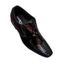 SHOOEZ MEN'S FORMAL MIRROR SHINE SHOE SLIP ON BLACK