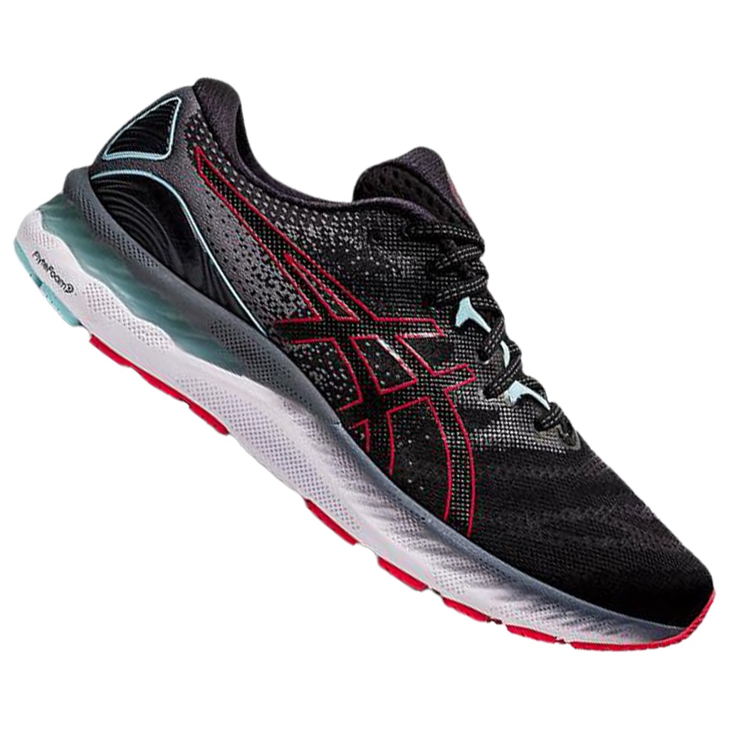 ASICS GEL NIMBUS 23 BLK/RED MEN'S SPORT SHOES