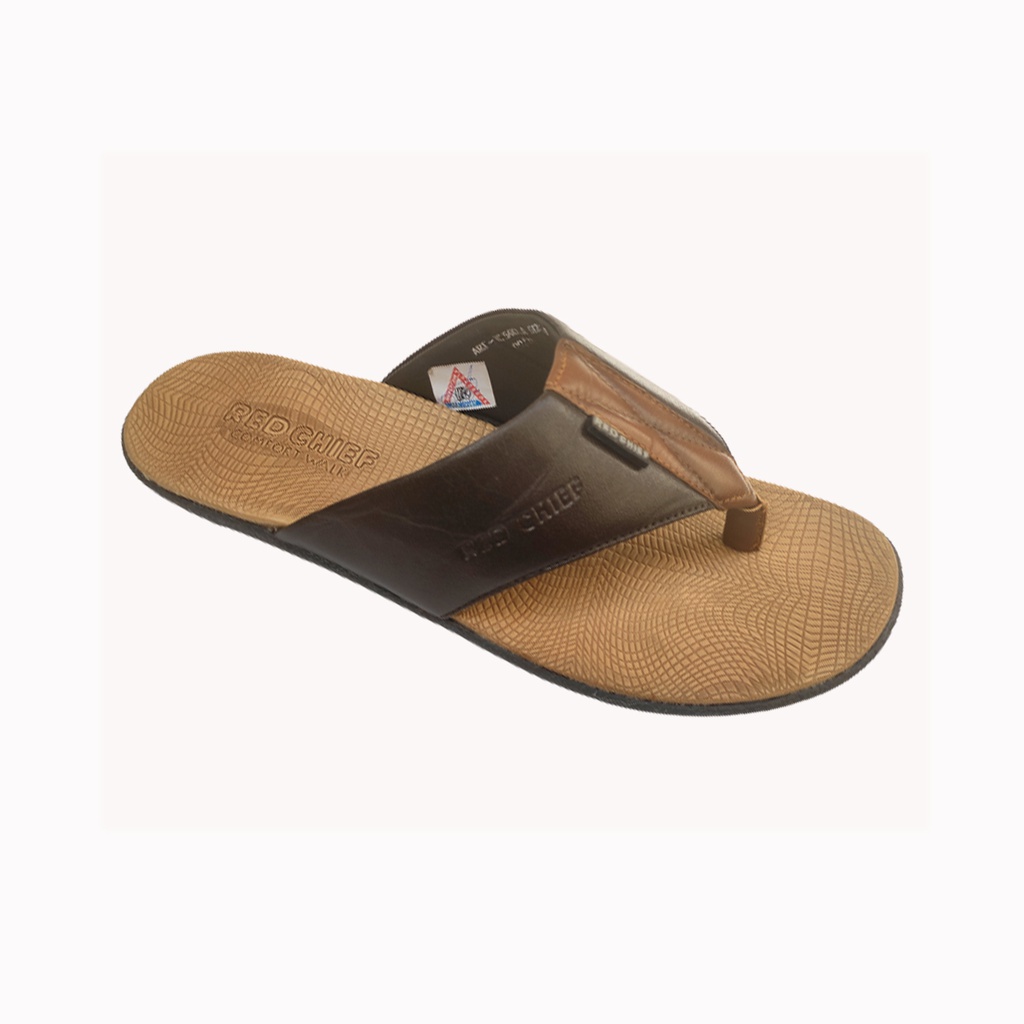 RED CHIEF ( COMFORT WALK ) 5001 MEN&quot;S CASUAL CHAPPAL BROWN
