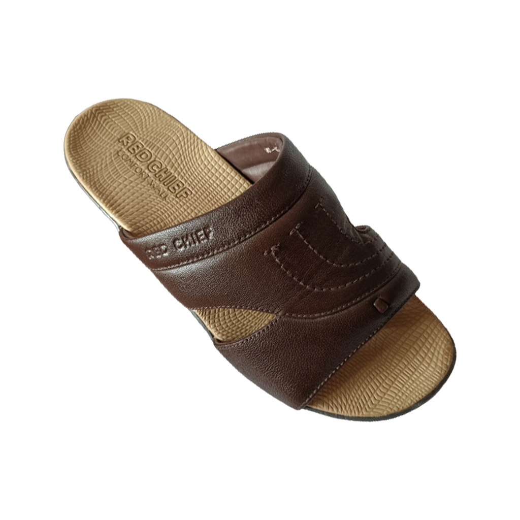 RED CHIEF RC5005A MEN'S CASUAL CHAPPAL BROWN