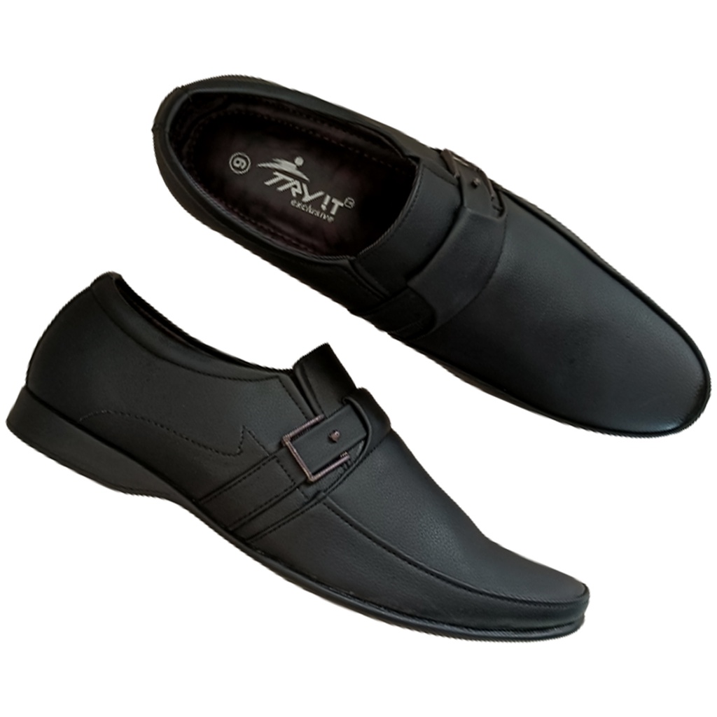 TRY IT MEN'S FORMAL SHOE BLACK