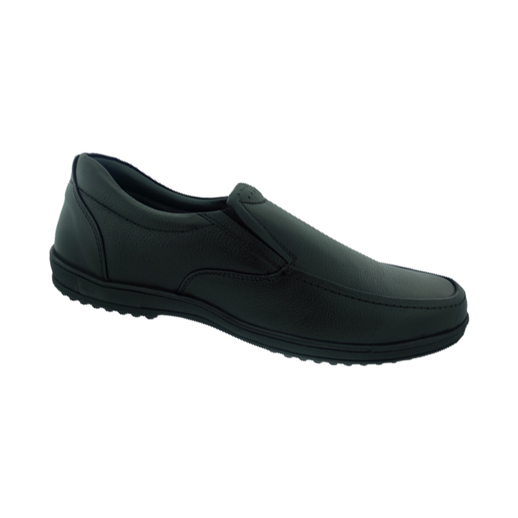 WOOD ACTIVE MEN'S LEATHER SHOE BLACK