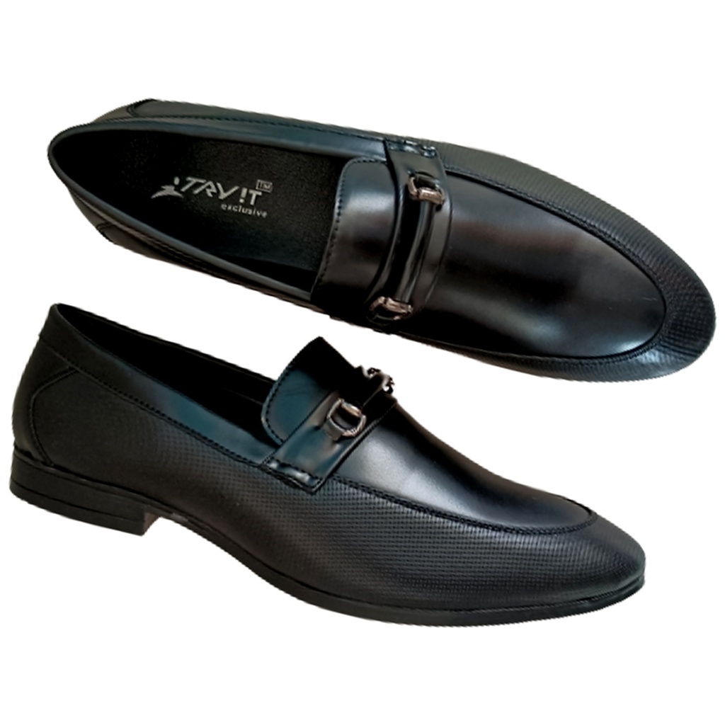 TRY IT MEN'S LOAFER BLACK