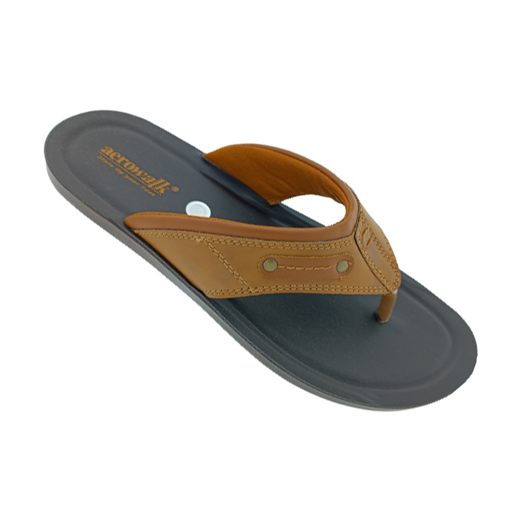 AEROWALK NV-35 TAN MENS CHAPPAL