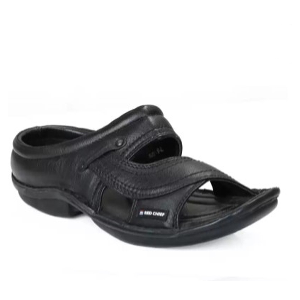 RED CHIEF 0248 MEN'S CASUAL CHAPPAL BLACK