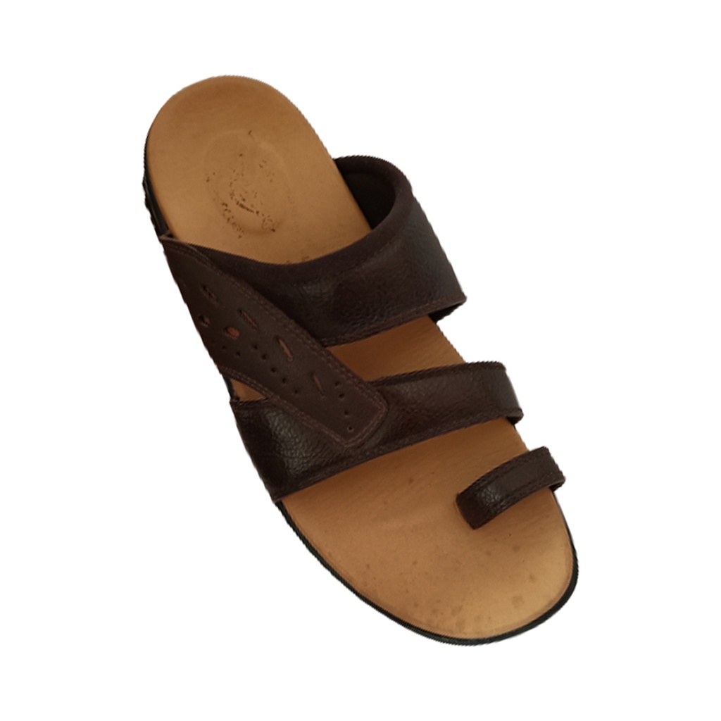 MEDIFEET MEN'S ORTHO CASUAL CHAPPAL BROWN