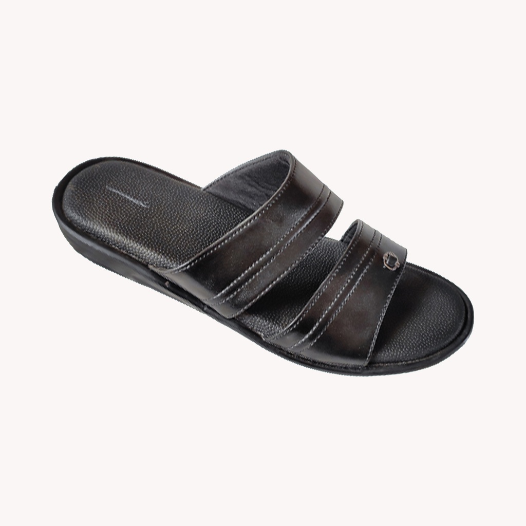 ORTHO MEN'S CASUALCHAPPAL BLACK