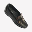 FLORSHEIM MEN'S LEATHER SHOE BLACK