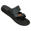 UNISOFT 458-09 BLACK MEN'S CHAPPAL