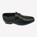 S.K.I.N.Z.S. P&amp;G MEN'S LEATHER SHOE BLACK