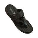 BUCKAROO MEN'S CASUAL CHAPPAL BLACK