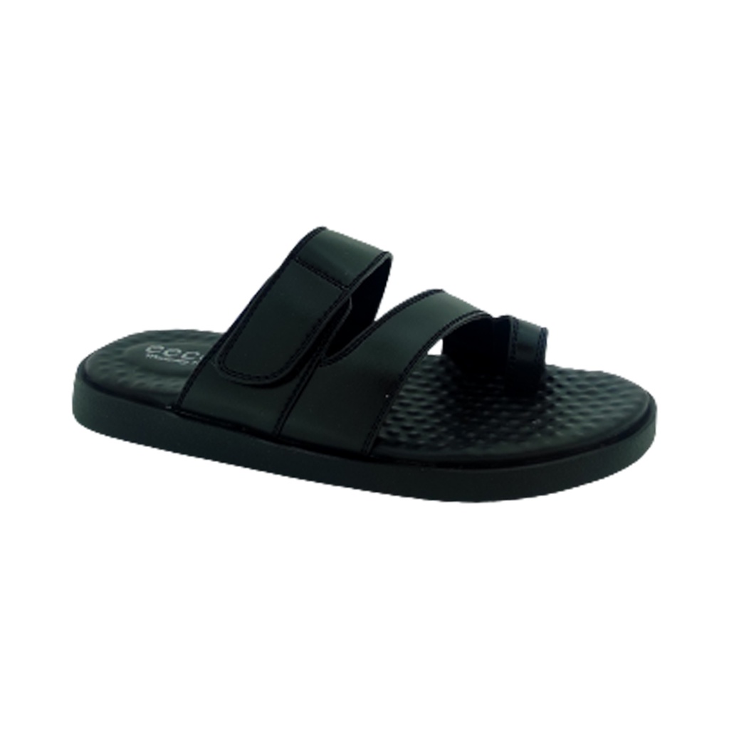 EECO 3816 BLACK MEN'S CHAPPAL