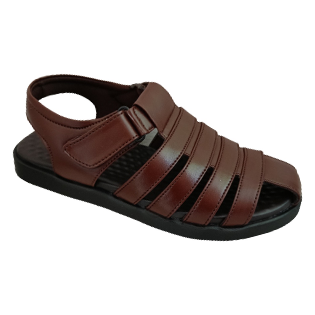 EECO 3824 BROWN MEN'S PACK SANDAL