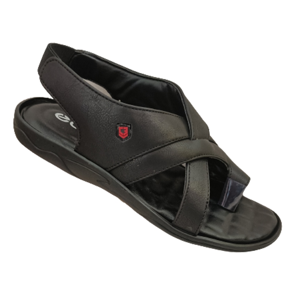 EECO/COMFORT D-19 BLACK MEN'S SANDAL