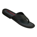 VALENTINO CHILL OUT-10GT BLACK MEN'S LETHER CHAPPAL